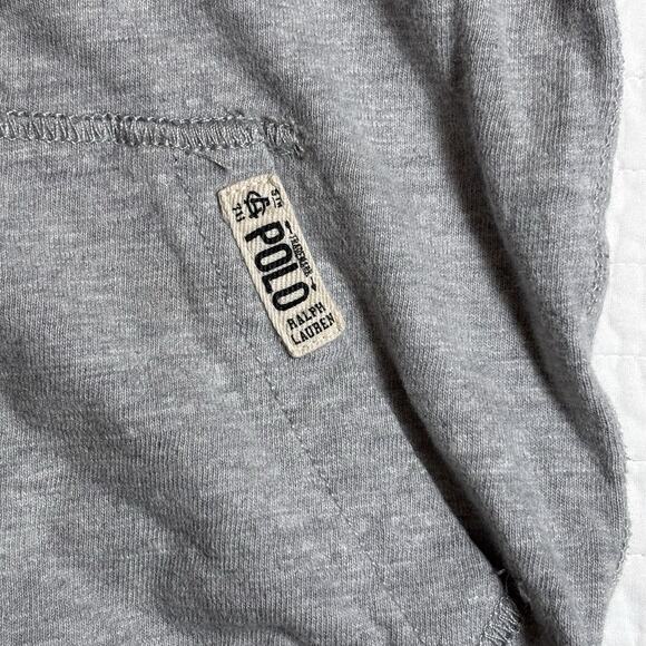 Polo Ralph Lauren Gray Long Sleeve Shirt Toddler Boy Size 3T Very Good Condition - Picture 2 of 4